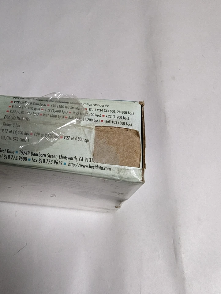 NEW  - Best data 56K V.92 V.44 PCI Fax Modem Card - Free Ship - Image 3 of 4