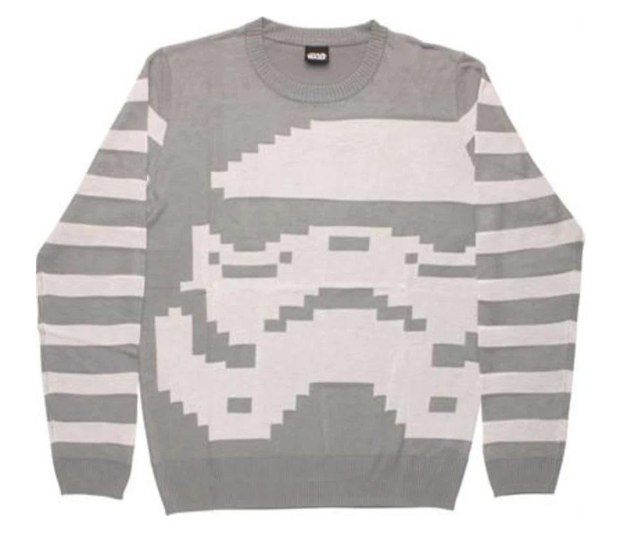 Star Wars New Stormtrooper Embroidered Licensed Sweater