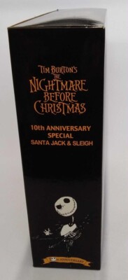 SF・ファンタジー・ホラー TNBC/10th ANNIVERSARY SANTA JACK&SLEIGH The Nightmare Before Christmas 10th Anniv. Santa Jack and