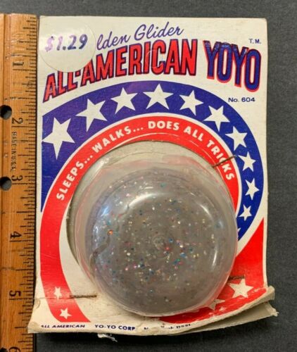 VINTAGE ANTIQUE GOLDEN GLIDER ALL-AMERICAN YO-YO BRAND NEW SEALED (AA) 1822 - Picture 1 of 2