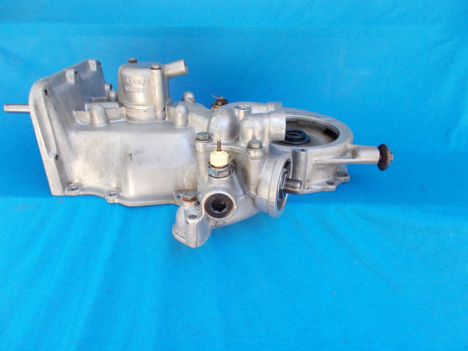 1970-1975 Citroen SM Maserati Merak engine timing gear housing  oil dipstick