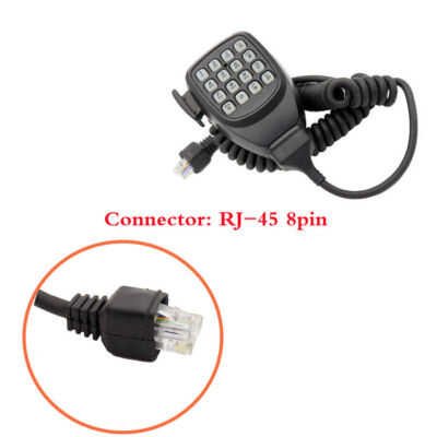DTMF Microphone For Kenwood Radio TM-271A TM-V71A KMC-32 TM-281A TM471A TM-D710A