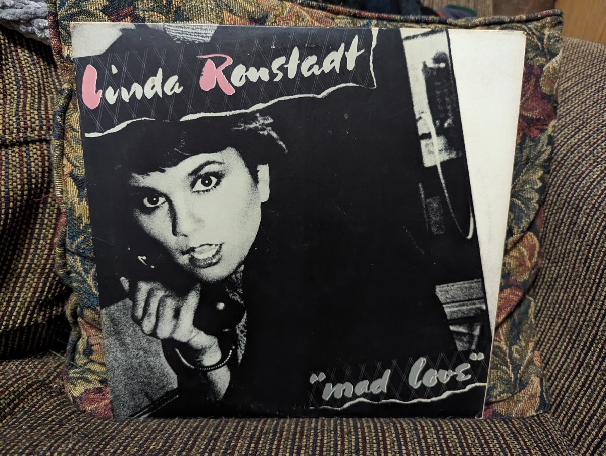 Linda Ronstadt - Mad Love 1980 Asylum Records Vinyl LP SE-510 Pop 