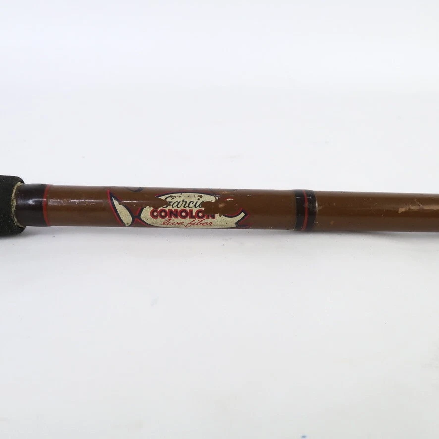 Garcia Conolon Live Fiber 6'6" Roller Guide Ol' Table Leg Handle Fishing Rod - Image 2 of 4