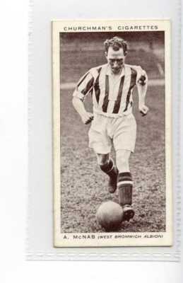 (Jh2711) CHURCHMAN, ASSOCIATION FOOTBALLERS,MCNAB-WEST BROM ALBION,1938,#27