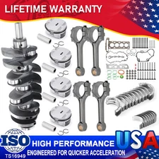 Engine Overhaul Rebuild Rocker Arms & Valve Lifters Kit For Buick Chevrolet 2.4L