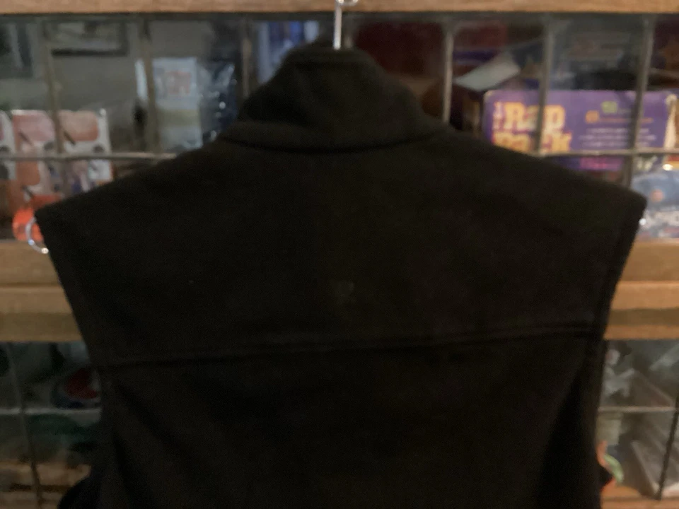 VTG Chicago Yacht Club Polo Black GEAR FOR SPORTS Full Zip Fleece Vest SZ S - Image 4 of 4