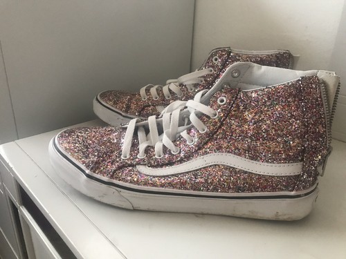 vans chunky glitter