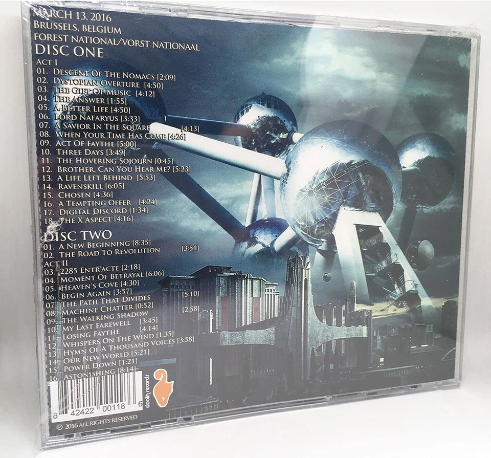 Dream Theater Ashtonishing Brussels 2 CD Sealed New - Image 2 of 2