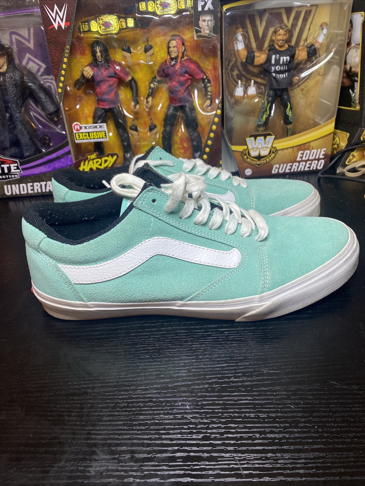VANS TNT FIVE TRUJILLO GREEN TEAL RARE 