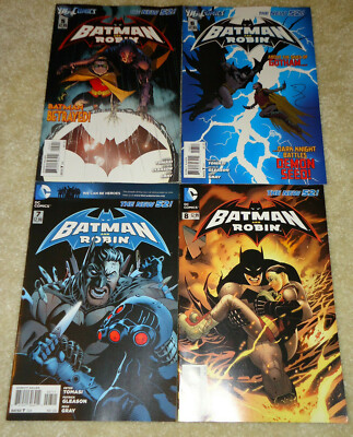 2012 DC Comics The New 52 Batman & Robin Vol. 2 Ongoing #5, 6, 7, & 8- Betrayed!