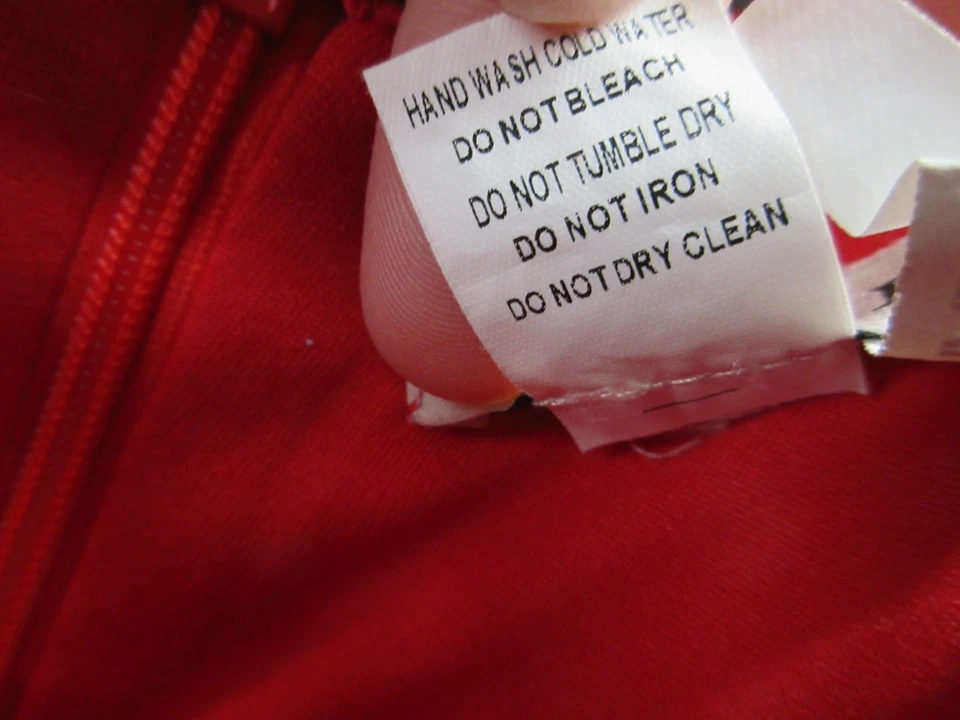 Vestido NIKIBIKI Rojo Blanco Lunares con Cinturón Para Mujer Pequeño Pinup Rockabilly Columpio Foto 4 de 4