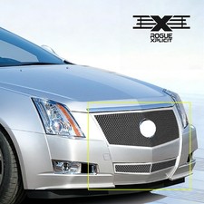 For 2008-2013 Cadillac Cts Grill Mesh Grille Stainless Insert Combo Chrome 09 11