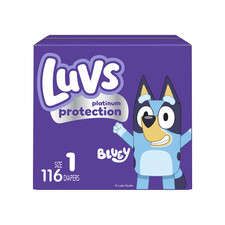 Luvs Pro Level Leak Protection Diapers Big Pack - Size 1 - 116ct