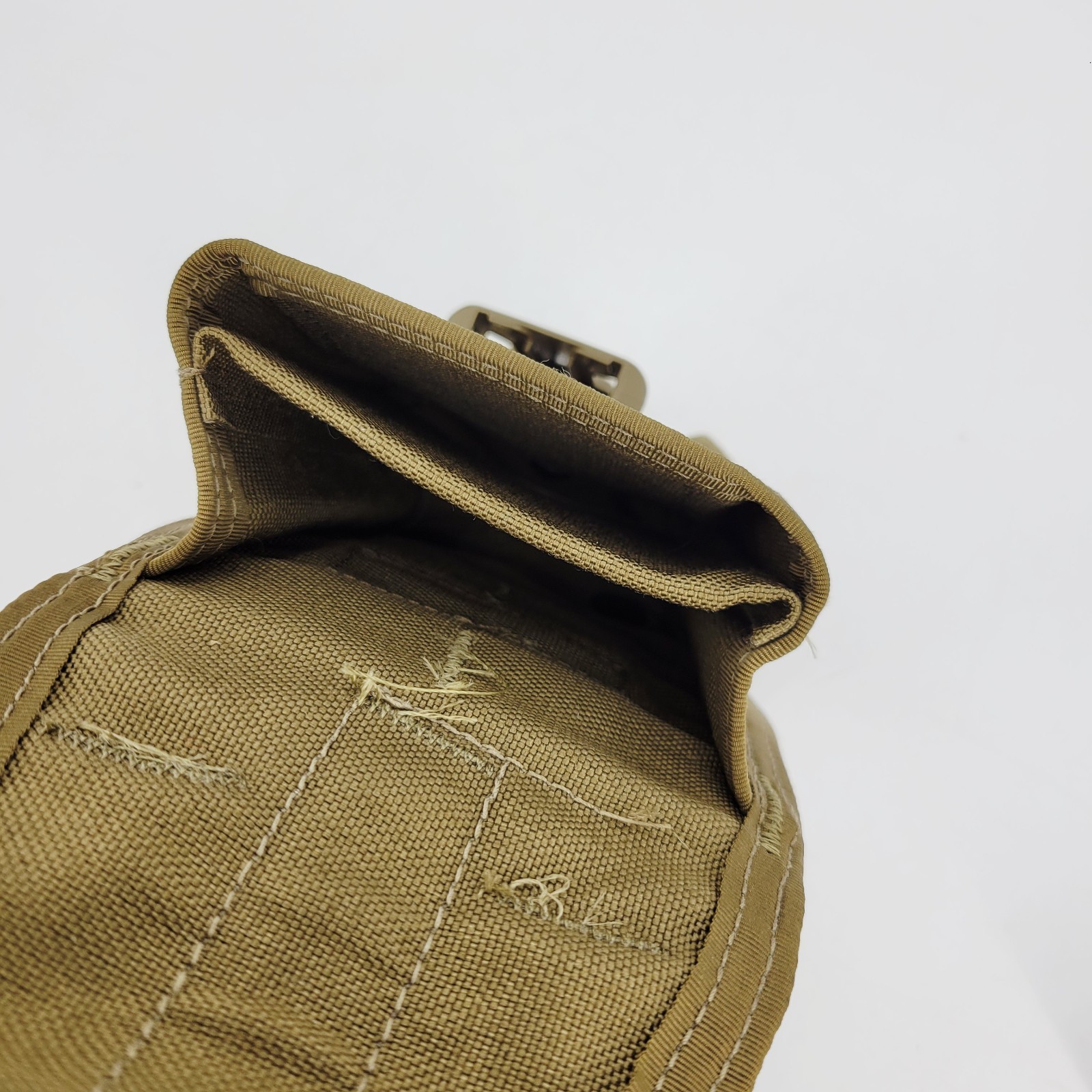 USMC FSBE Ammo DMR SR-25 Mag Pouch 762 x 51 Coyote Brown MOLLE 8465-01-516-8430