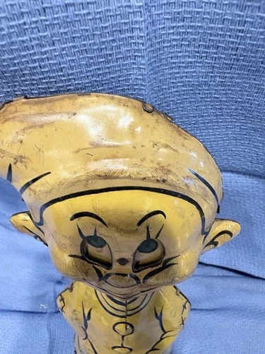 Vintage Marx Walt Disney Dopey Tin Windup 1938 Figure Snow White 8" Works!