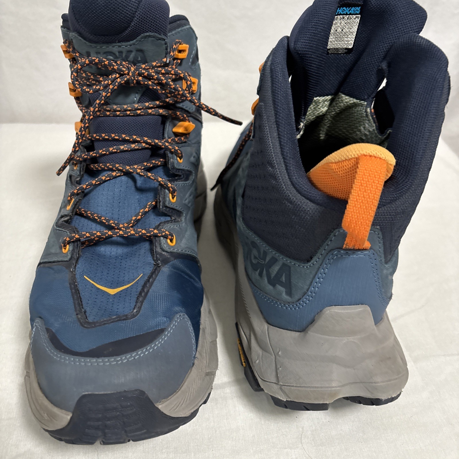 Hoka One One Anacapa Mid GTX Gore-Tex Hiking Boots Shoes Mens 9 Blue Trail thumbnail 8