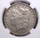 1892 "P" Morgan SILVER Dollar $1 NGC XF45 #001 Extra Fine *PHILADELPHIA* ECC&C