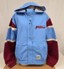 Brand New Women's Mitchell & Ness MLB Philadelphia Phillies Puffer Jacket - M