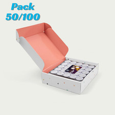 Tea Light Candles 9 Hour Long Burn Unscented Tealights Nightlights 9HR Bulk