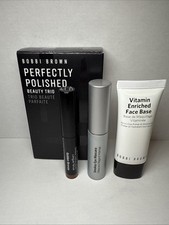 Bobbi Brown Perfectly Polished Beauty Trio 3 Mini Products NEW FREE SHIP