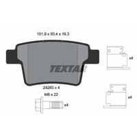 Textar BremsbeläGe Hinten FüR Ford Mondeo III Turnier Jaguar X-Type