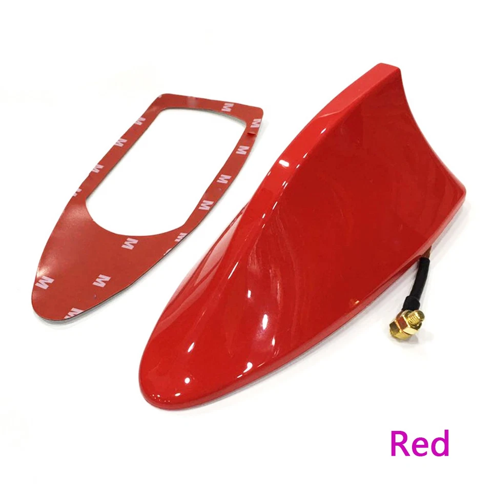 Cubierta de antena de coche roja AM/FM decoración de aleta de tiburón para Chevrolet Impala Foto 3 de 4