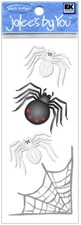 Spiders, Halloween, 3D scrapbook embellishment - Jolees  JJNA033