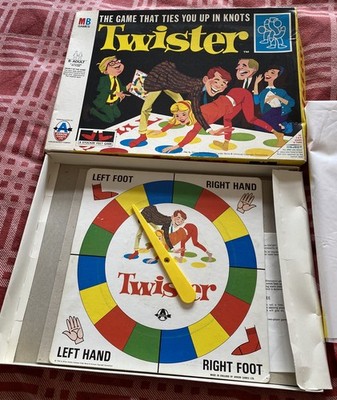 Vintage 1966 TWISTER von MILTON BRADLEY im Original