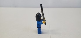 LEGO Castle Black Knights Scale Mail Blue Minifigure Crusader Set 1584 Vintage