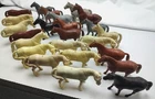 Vintage Marx Playset Farm & Ranch Unsaddled Horse Figures