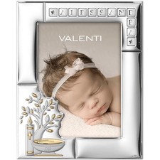 Cornice Battesimo Valenti Portafoto Personalizzabile cm 13x18
