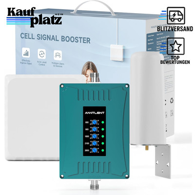 Handy Signalverstärker GSM UMTS LTE 800-2600 MHz Repeater für alle Betreiber