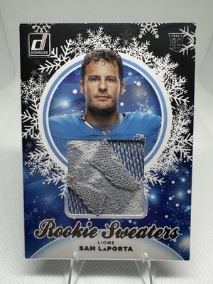 2023 Panini Donruss - Rookie Holiday Sweaters Sam LaPorta #HS-SLP (MEM, RC)