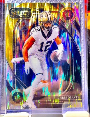 Panini 2024 Select Football Chris Olave Saints Club Level Prizm #237