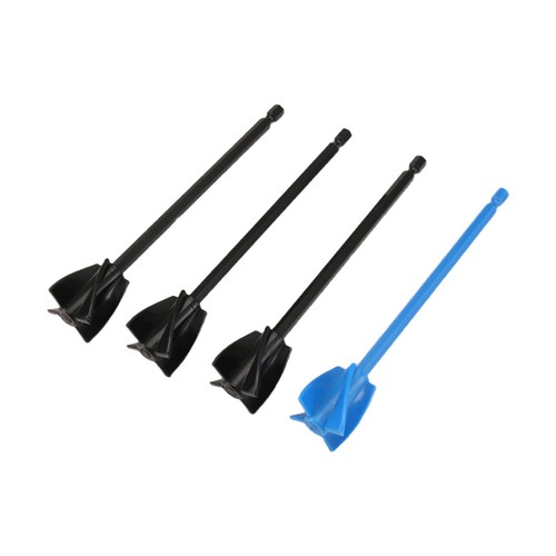 Mit 4 Stück Epoxy Mixer Paddel kann das Epoxid mit dem Bohrer gemischt Mit 4 Stück Epoxy Mixer Paddel kann das Epoxid mit dem Bohrer gemischt