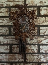 Genuine Black Forest Cuckoo Clock 1 Day Made in Germany Small 8" X 6" Working