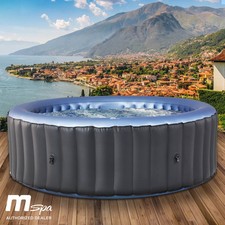 Vasca Idromassaggio MSpa BERGEN 8 Persone Ø224x70cm Gonfiabile Piscina Spa