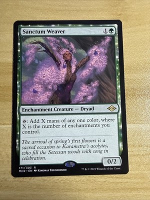 Sanctum Weaver #171 Modern Horizons 2 MH2 Magic: The Gathering - NM