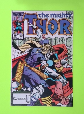 Thor #360 Vol. 1 1985 Marvel Comics 1st App 7.0 Comic Book P50-113