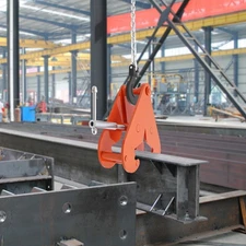 Carbon Steel Lifting Clamp 3T Vertical Clamp (Opening Size 80-320mm - Orange)