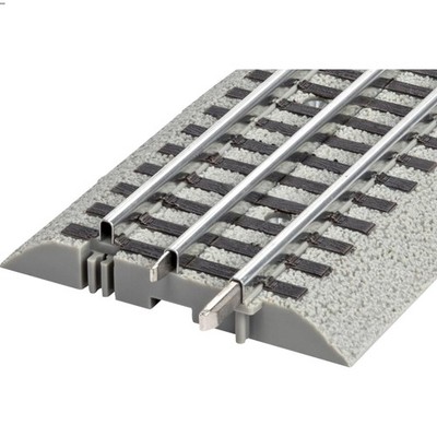 Pack of 4 FasTrack 10  Straight Tracks for O Gauge Trains   Seamless Integration