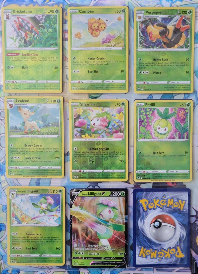 Pokémon Resplandor Astral 74% Juego Completo (182 Cartas) ¡¡MÁS ARTÍCULOS DE BONIFICACIÓN!!! Foto 3 de 4