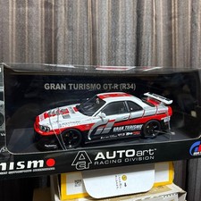Autoart Gran Turismo R34 GT-R Diecast Model Car Unopened Excellent Condition