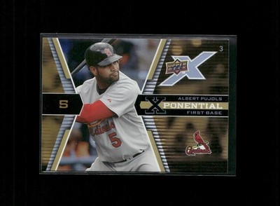 2008 Upper Deck X #X3-AP Albert Pujols Xponential 3