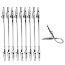 10 Pcs Double Head Alligator Clip, Metal Long...