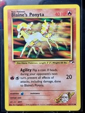 Blaine's Ponyta - REG - Pokémon TCG - Gym Heroes - 63/132 - COMMON ~ NM