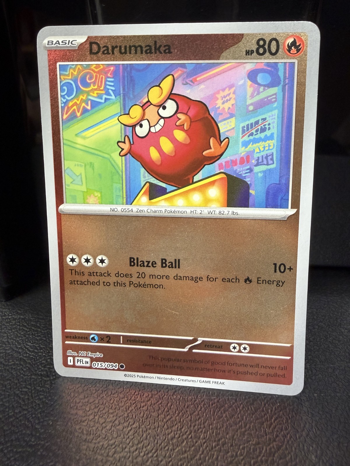 Darumaka 015/094 Reverse Holo 