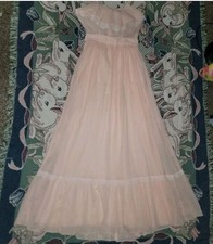 Gunne Sax Dress Maxi Women's Small Size 9 Fairy Cottagecore