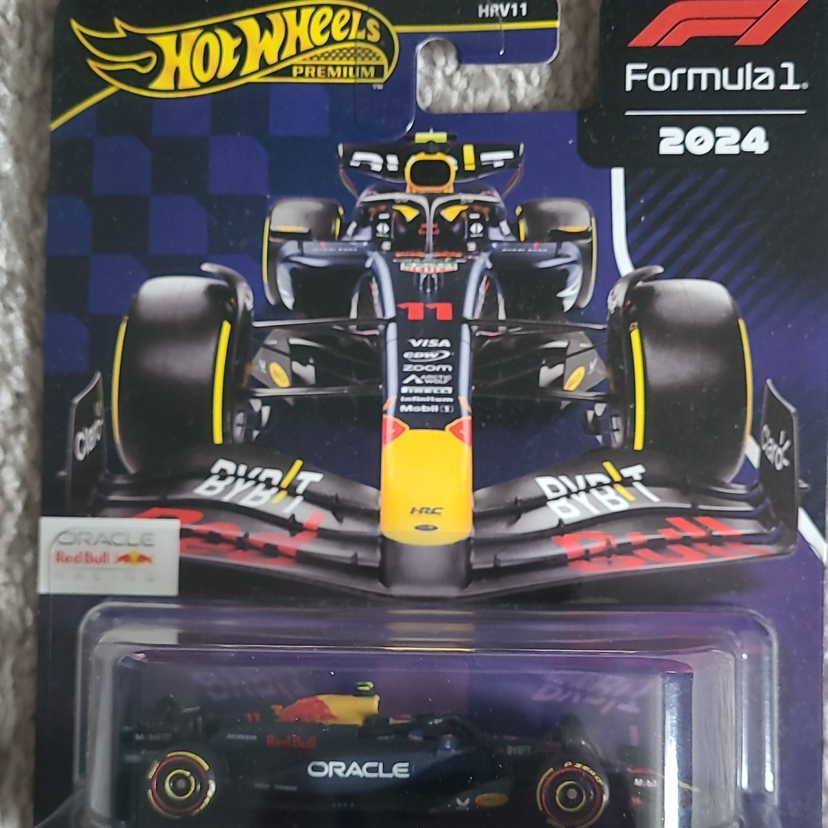 Hot Wheels 1:64 Red Bull Racing RB20 #11 Formula One Diecast Car